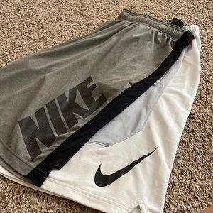 2 pairs. Nike dri-fit athletic shorts.